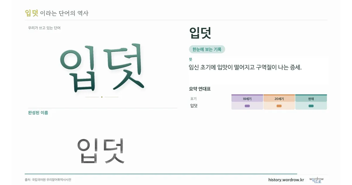 입덧 대표 이미지