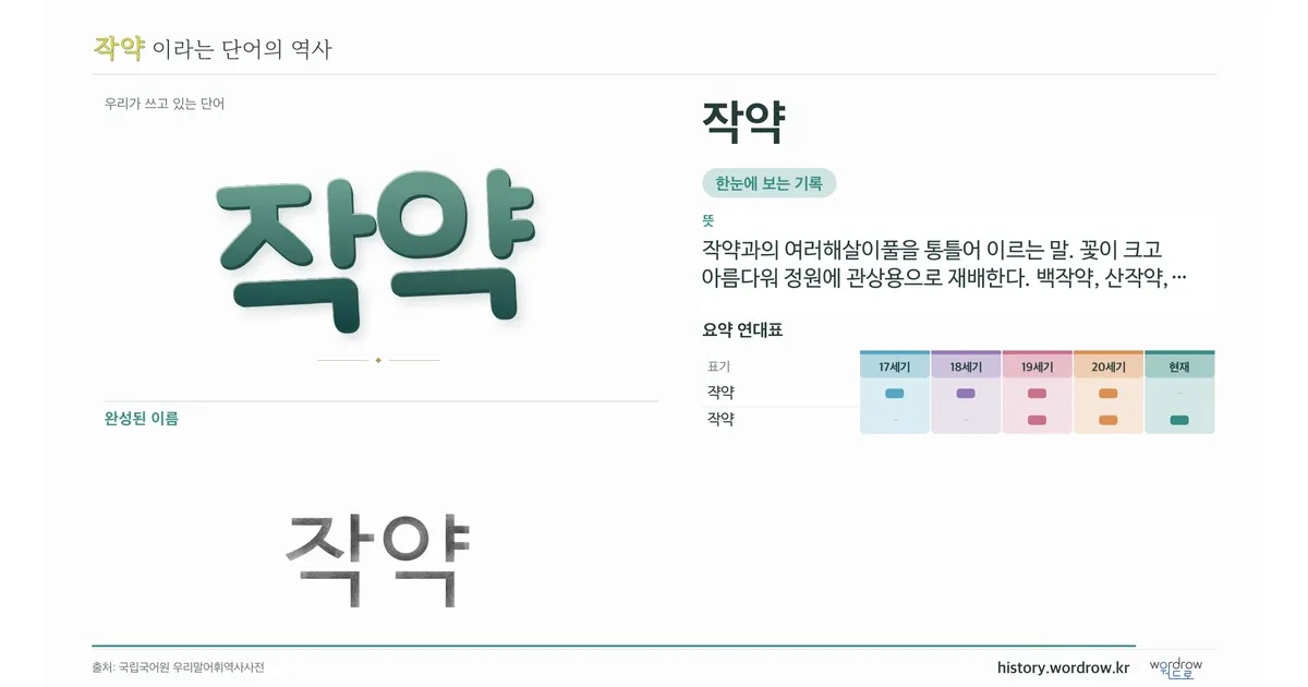 작약 대표 이미지