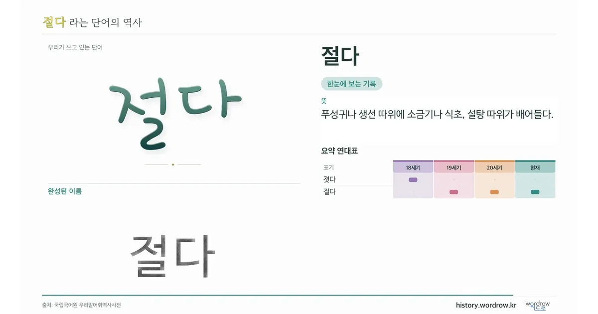절다 대표 이미지