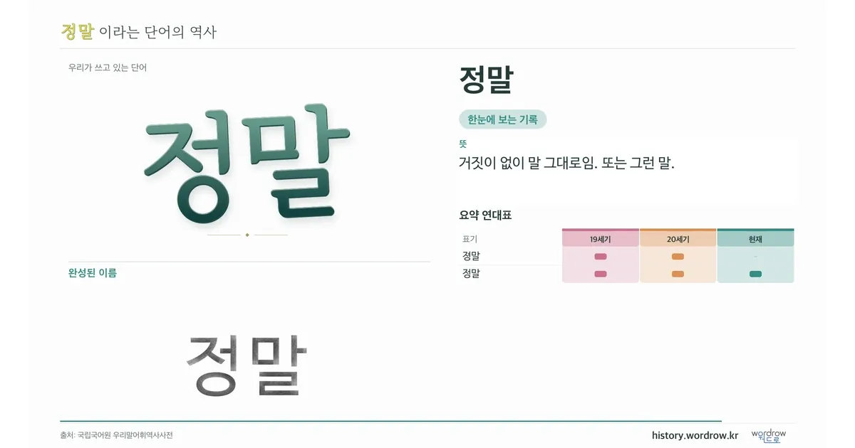 정말 대표 이미지