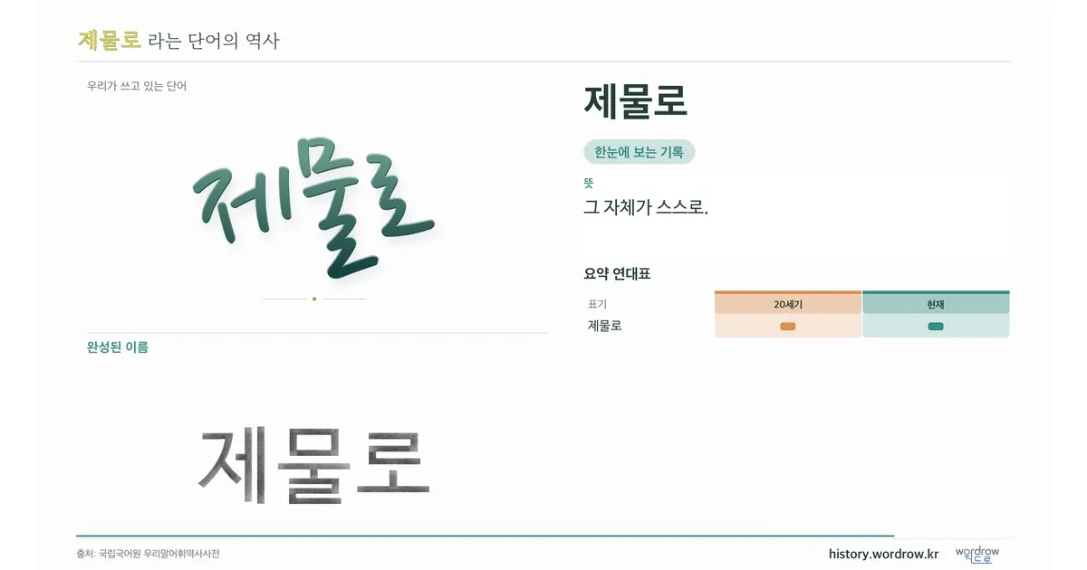 제물로 대표 이미지