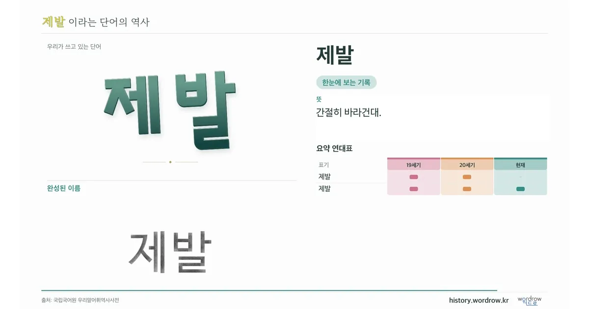 제발 대표 이미지