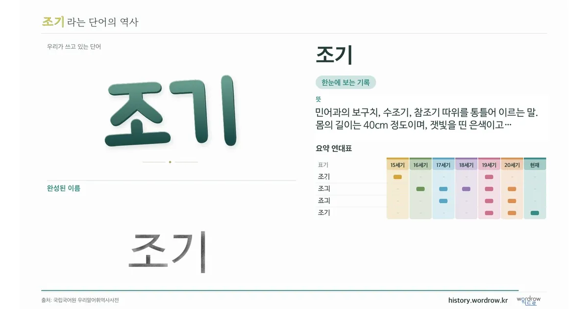 조기 대표 이미지
