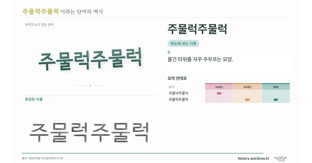 주물럭주물럭 대표 이미지