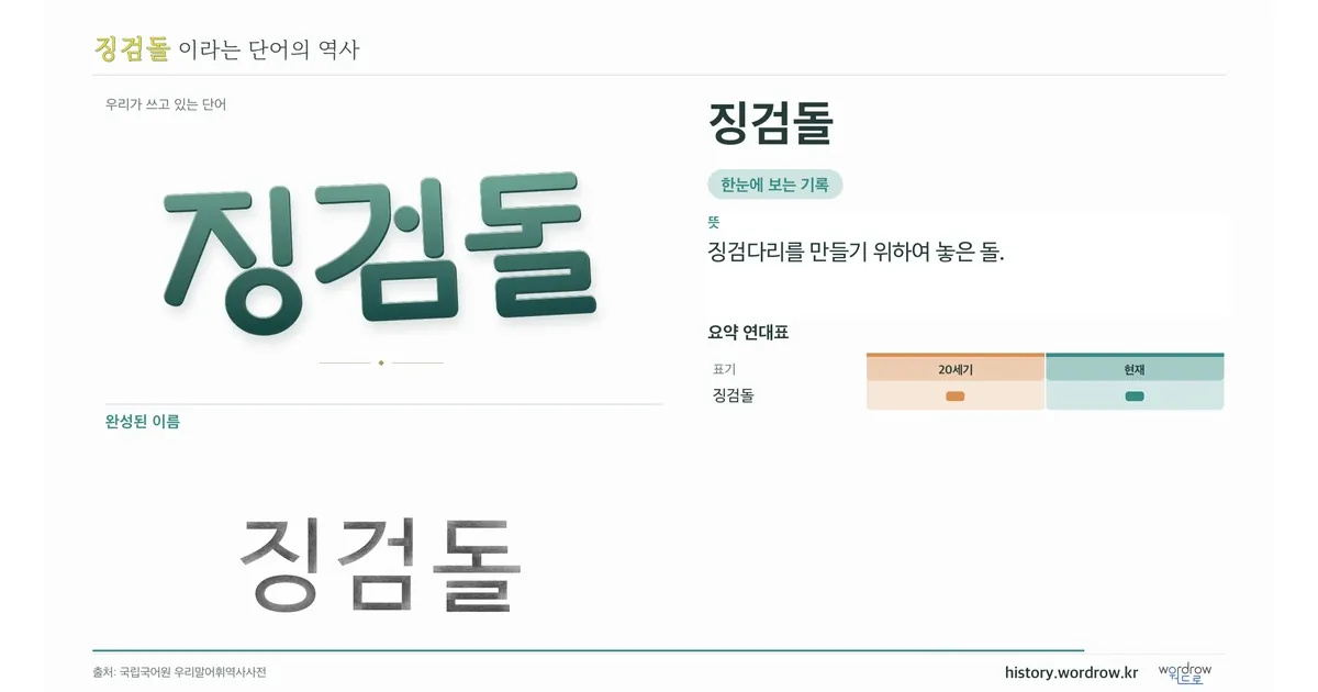 징검돌 대표 이미지