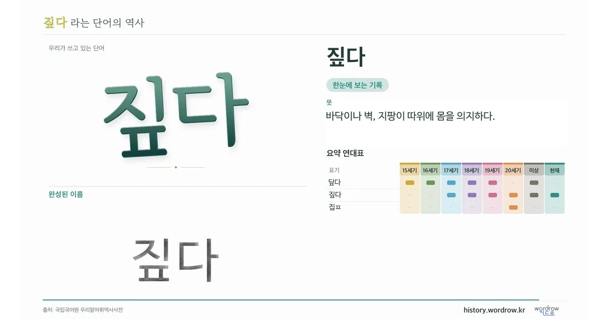 짚다 대표 이미지