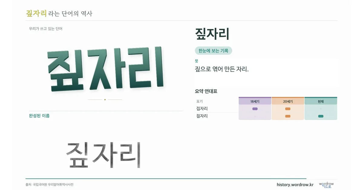짚자리 대표 이미지