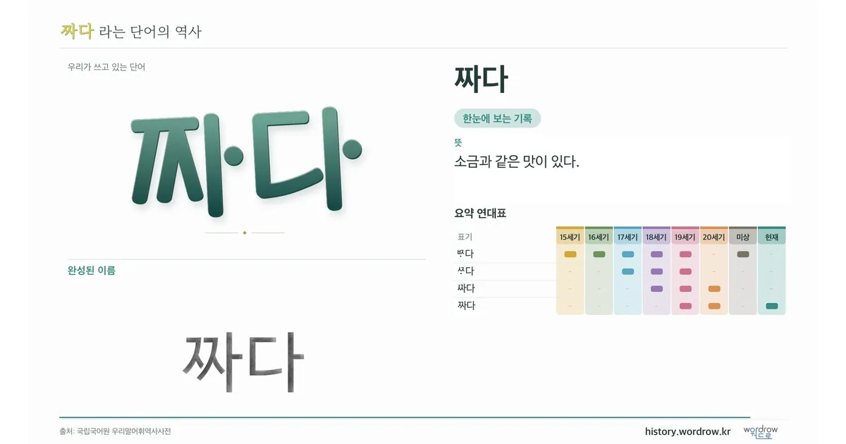 짜다 대표 이미지