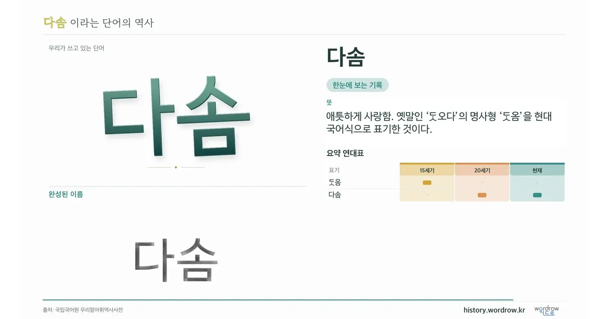 다솜 대표 이미지