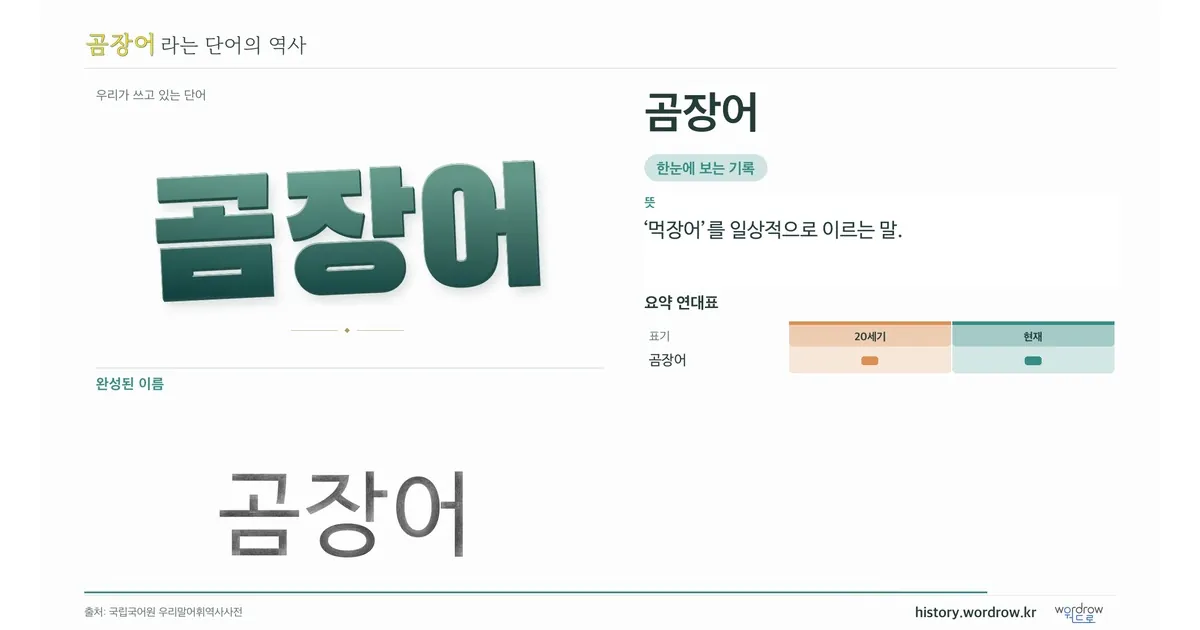 곰장어 대표 이미지