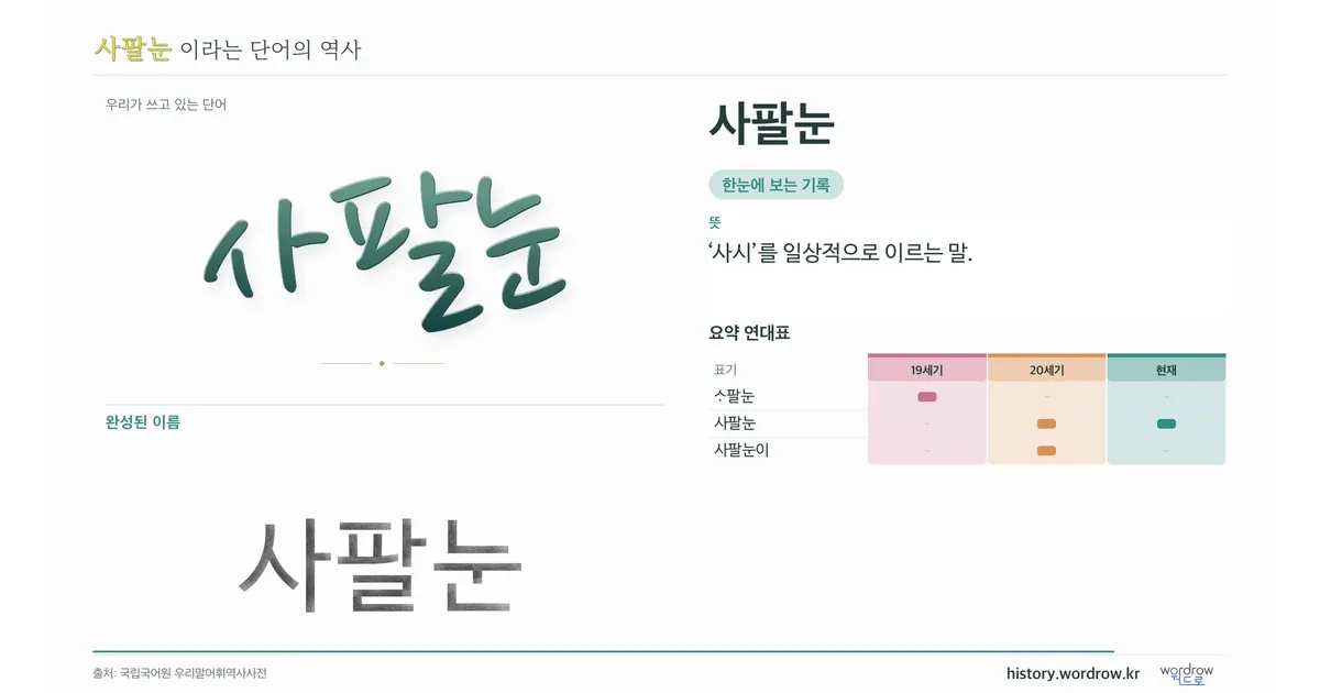 사팔눈 대표 이미지