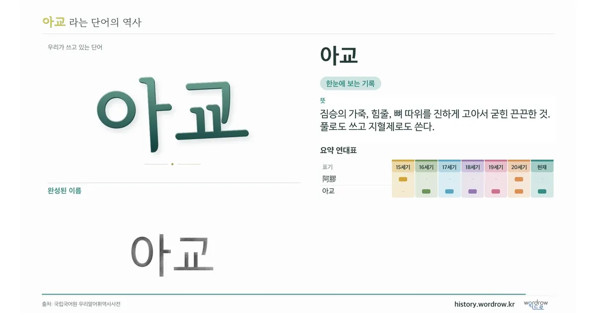 아교 대표 이미지