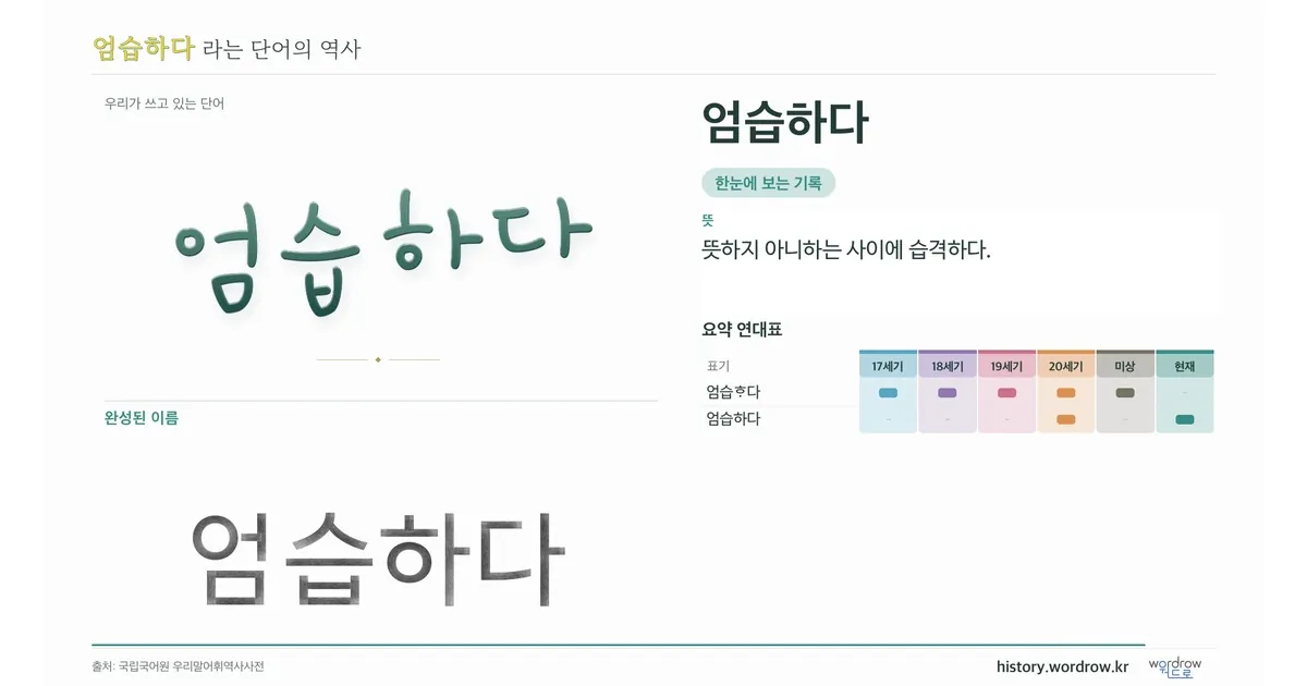 엄습하다 대표 이미지