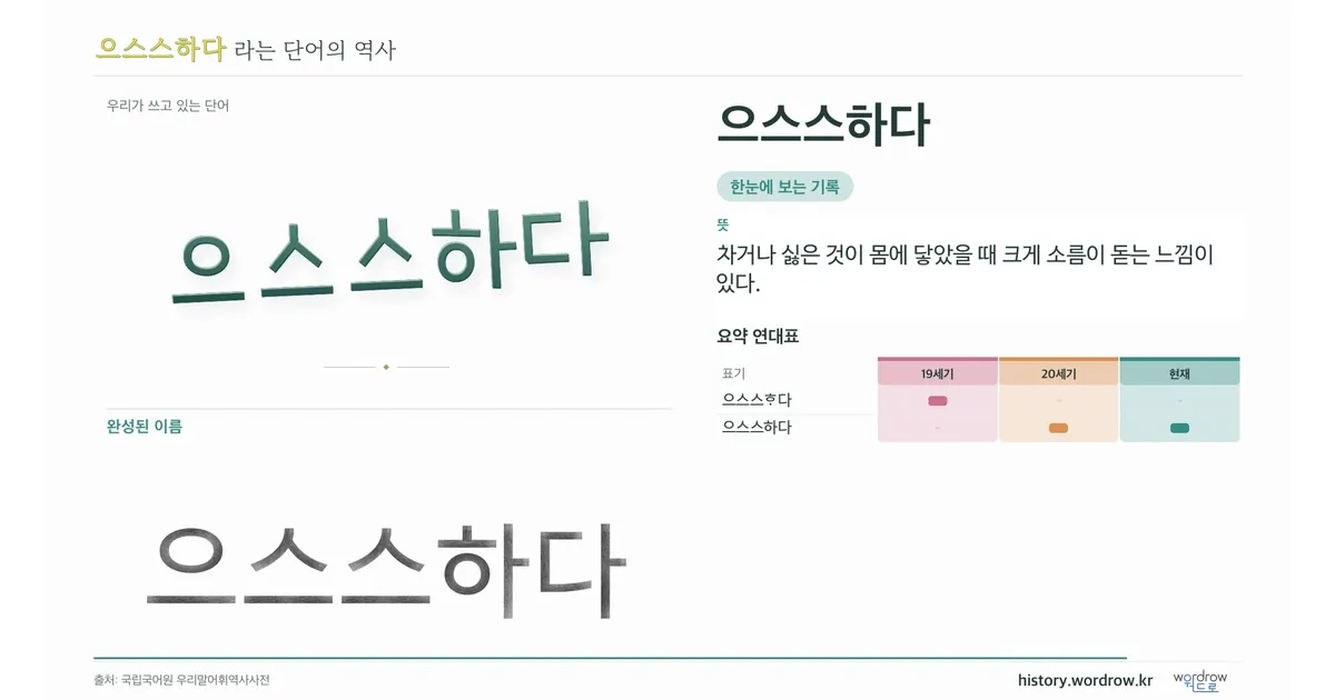으스스하다 대표 이미지