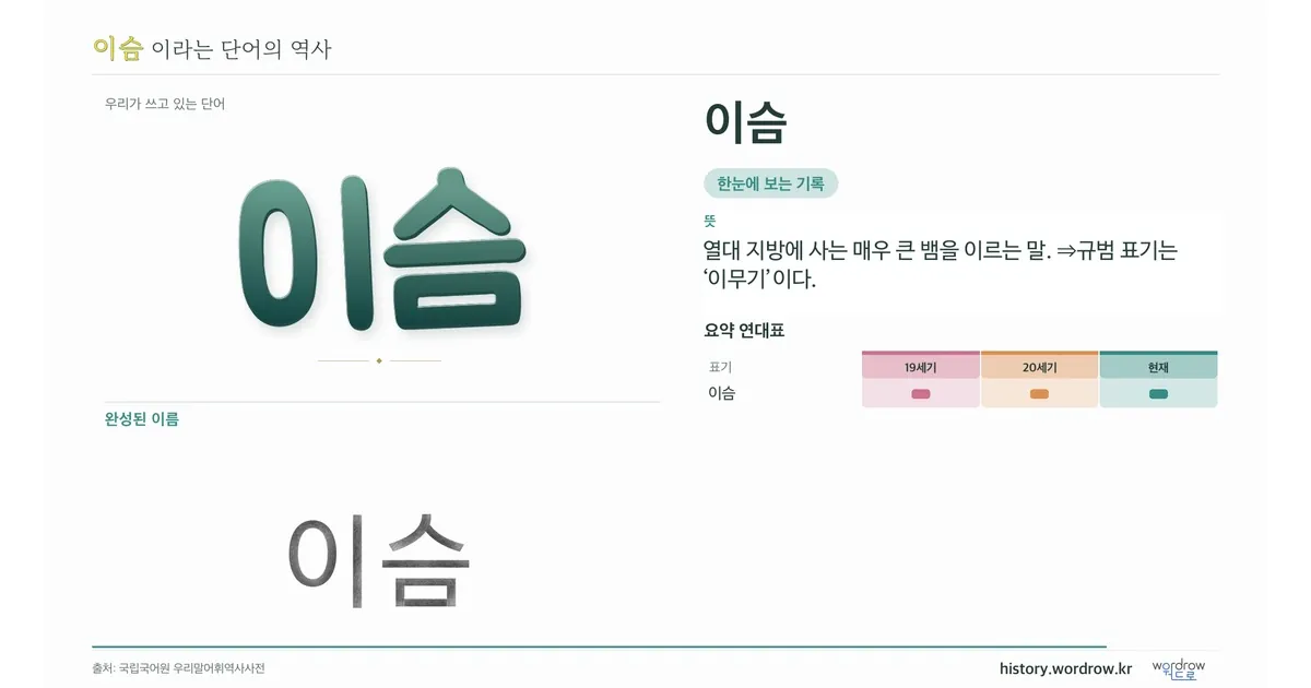 이슴 대표 이미지