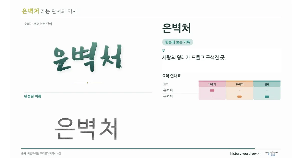 은벽처 대표 이미지