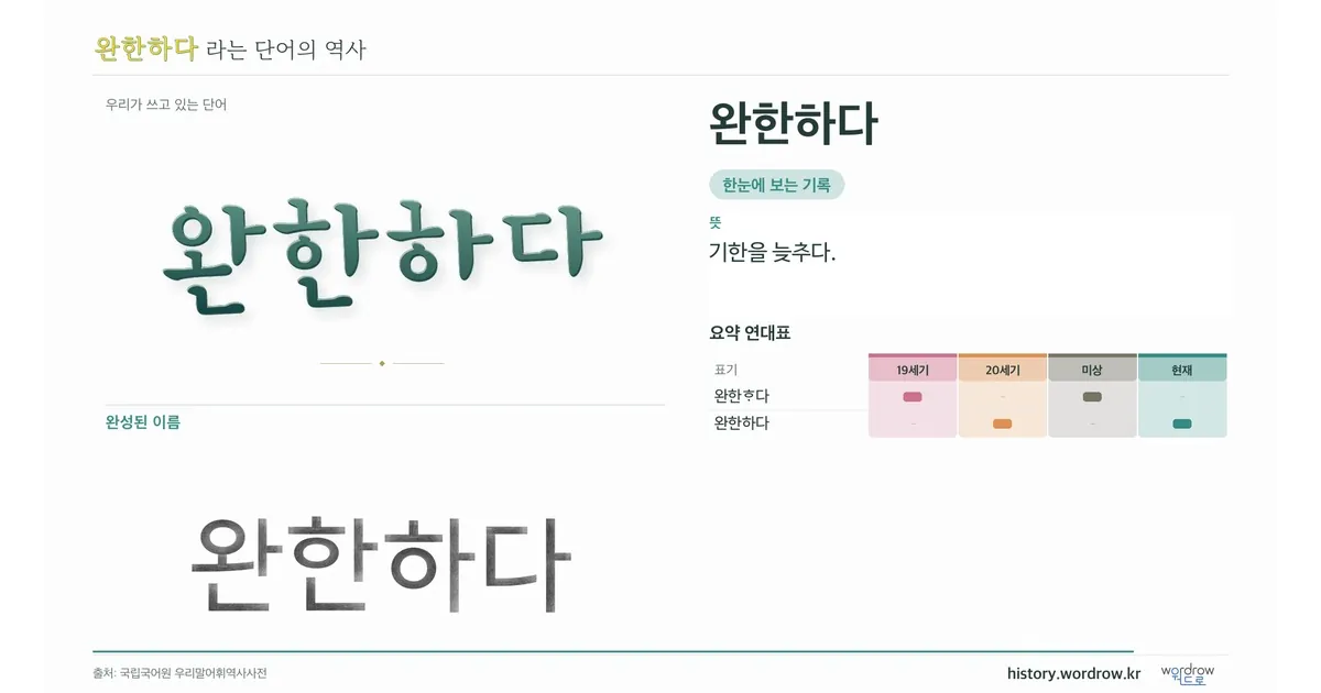 완한하다 대표 이미지