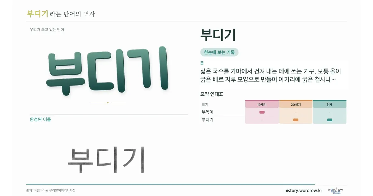 부디기 대표 이미지