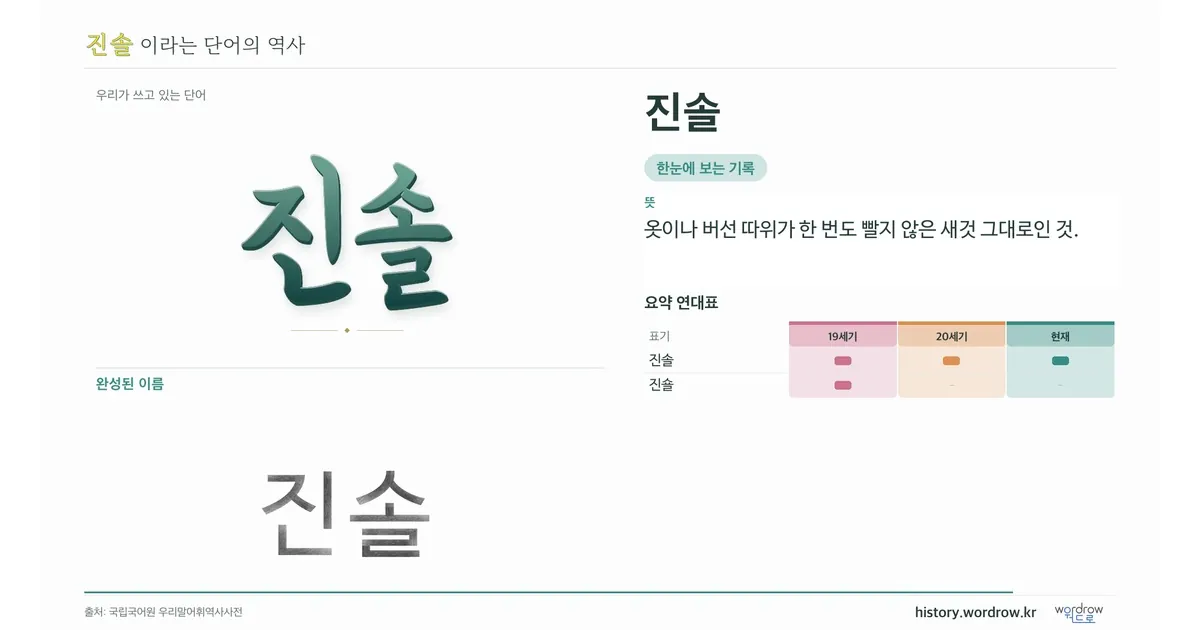 진솔 대표 이미지