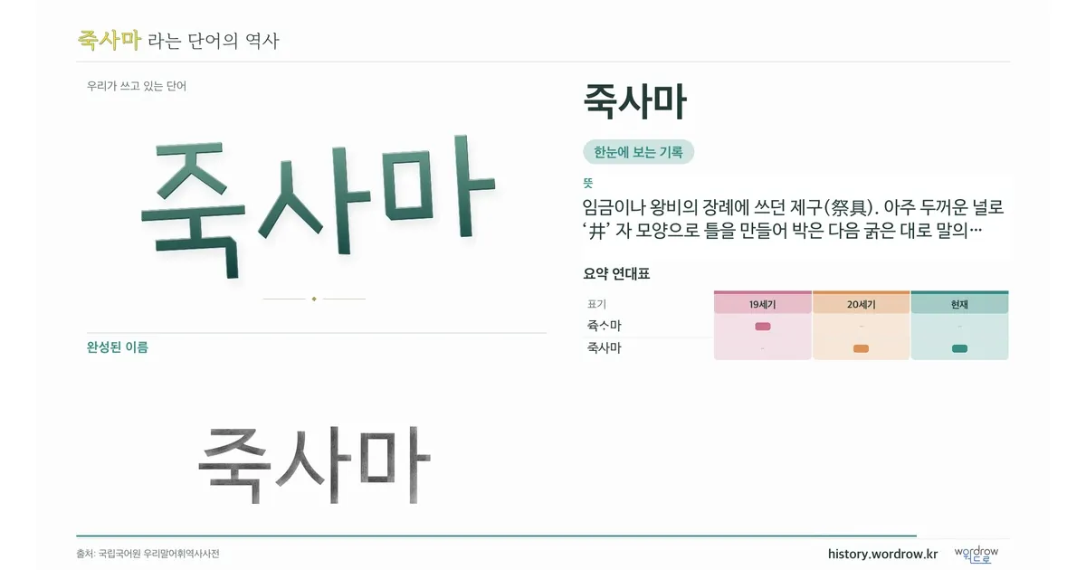 죽사마 대표 이미지