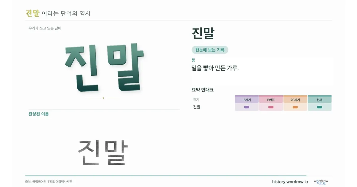 진말 대표 이미지