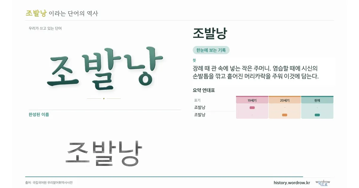 조발낭 대표 이미지