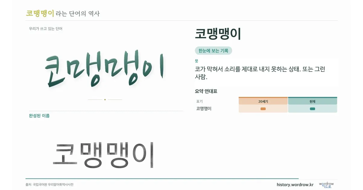 코맹맹이 대표 이미지