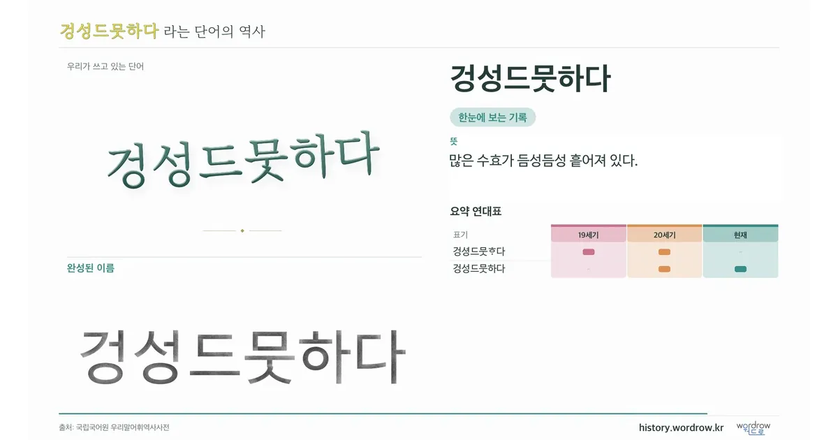 겅성드뭇하다 대표 이미지