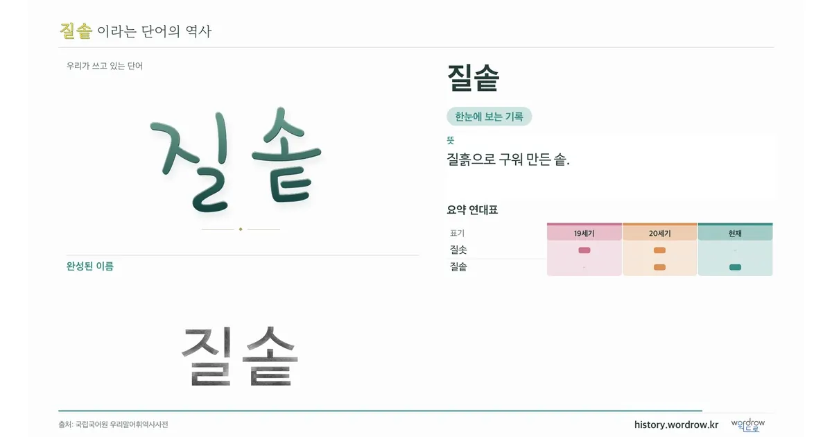 질솥 대표 이미지