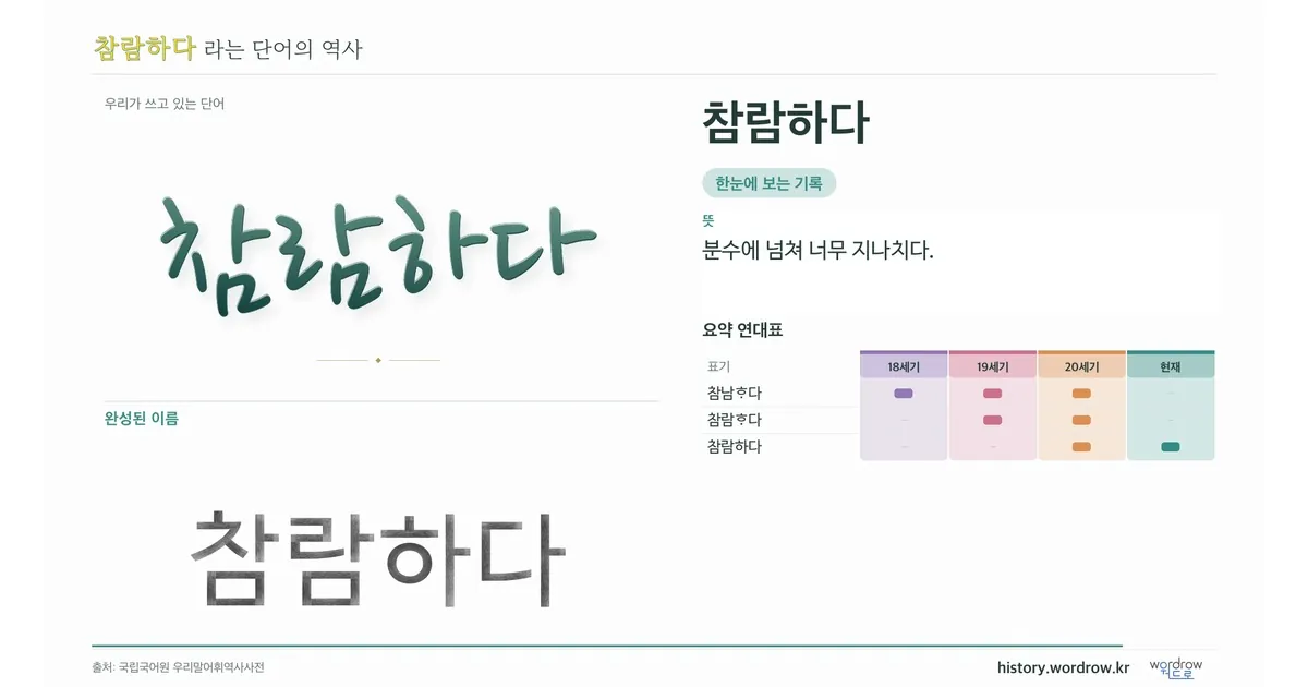 참람하다 대표 이미지