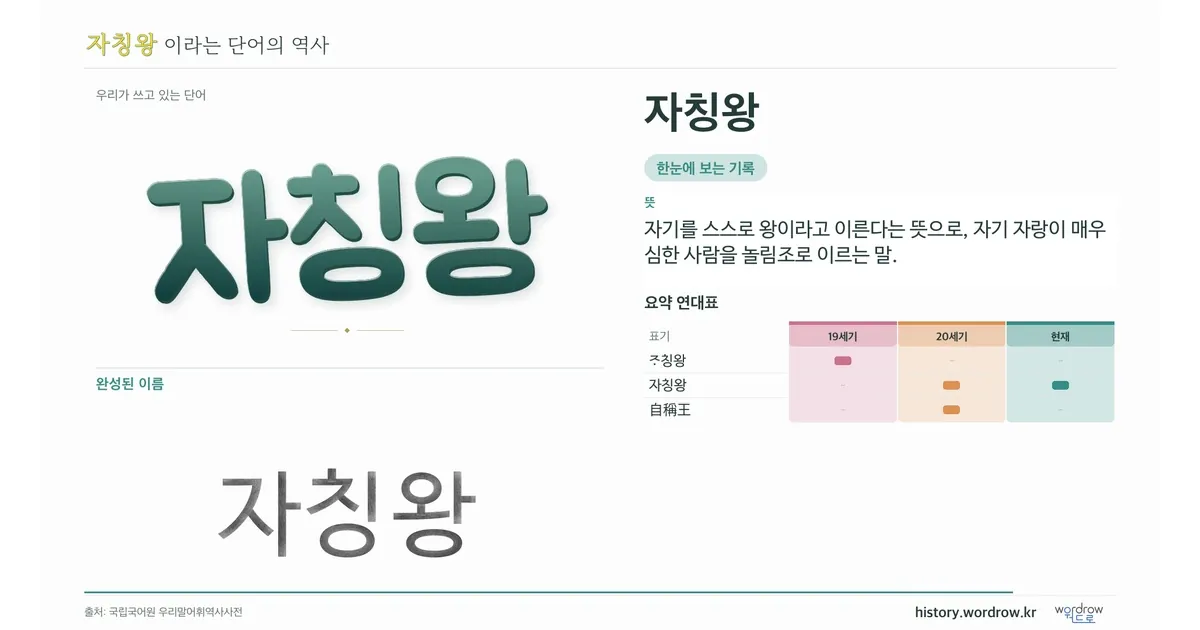 자칭왕 대표 이미지