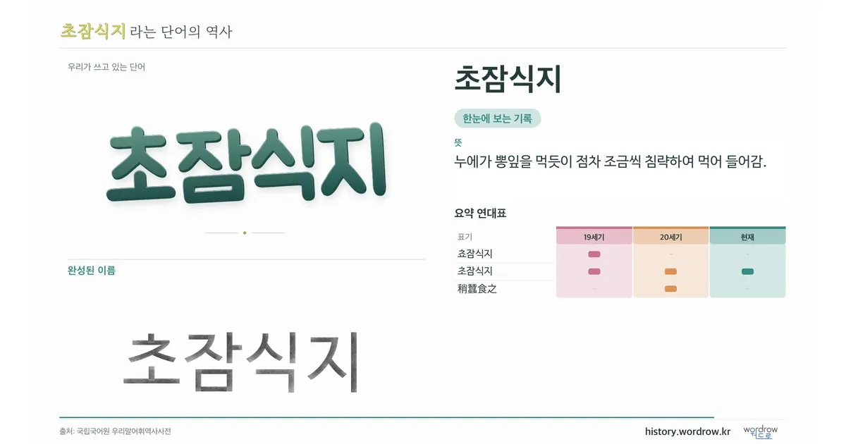 초잠식지 대표 이미지