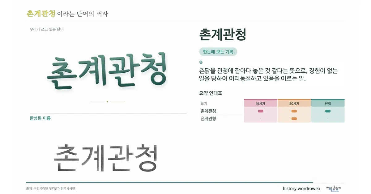 촌계관청 대표 이미지