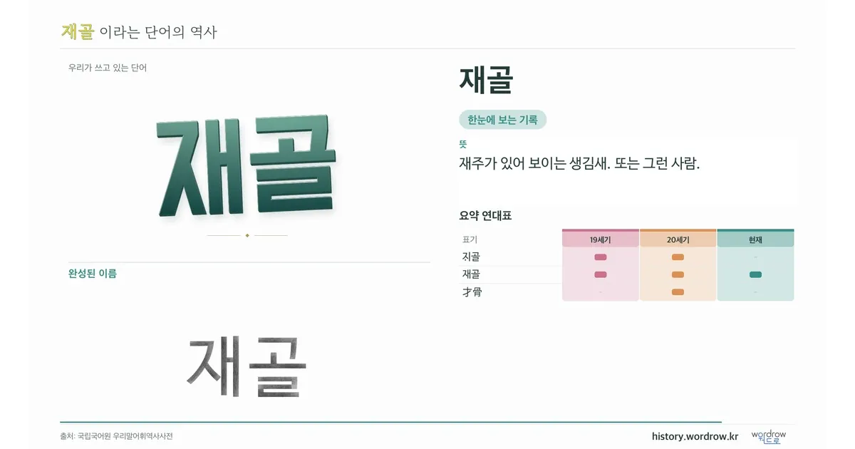재골 대표 이미지