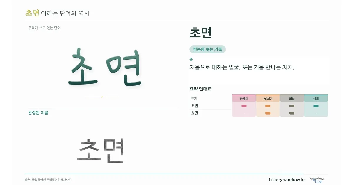 초면 대표 이미지