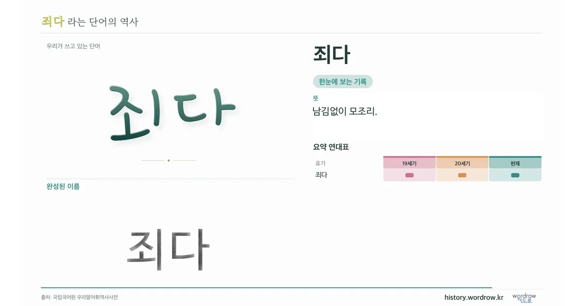 죄다 대표 이미지