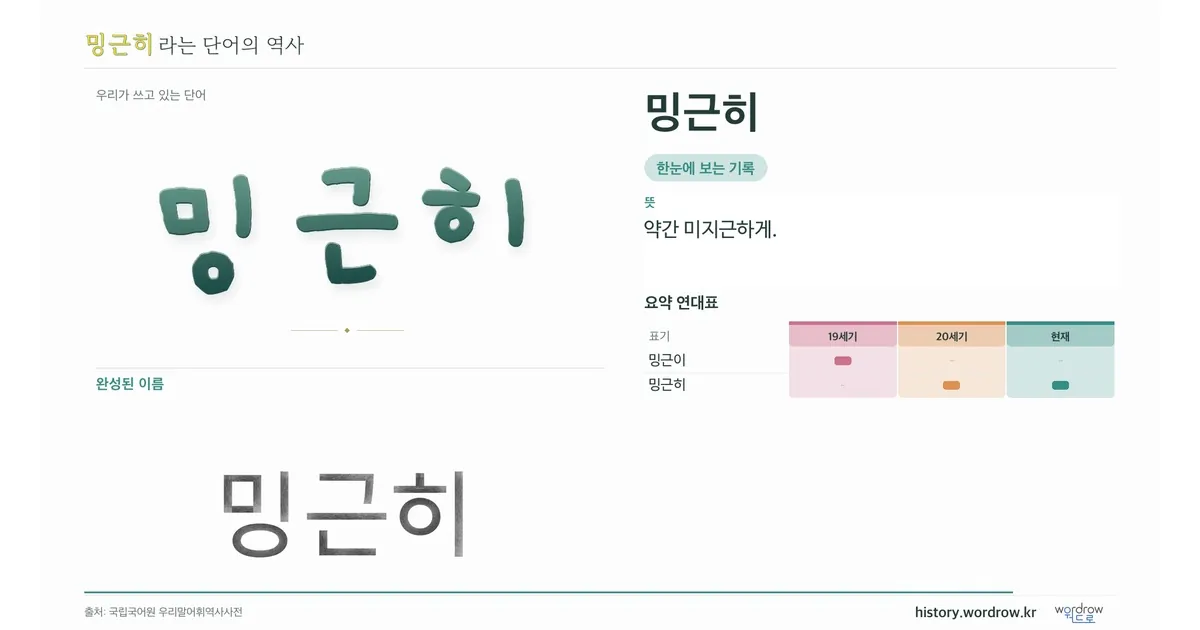 밍근히 대표 이미지