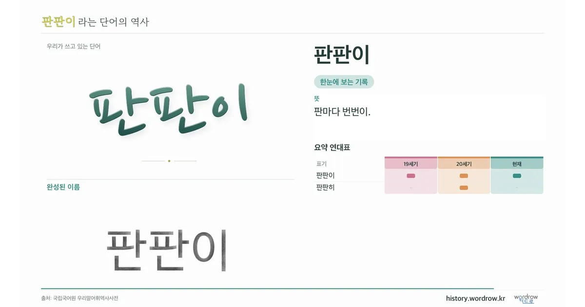 판판이 대표 이미지