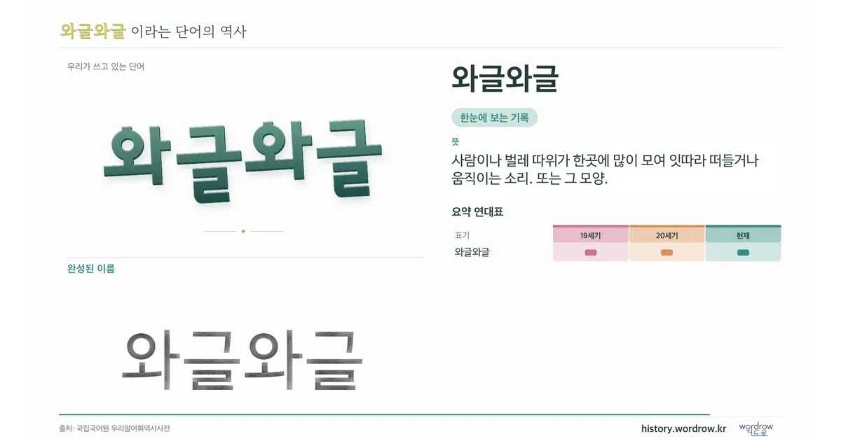 와글와글 대표 이미지