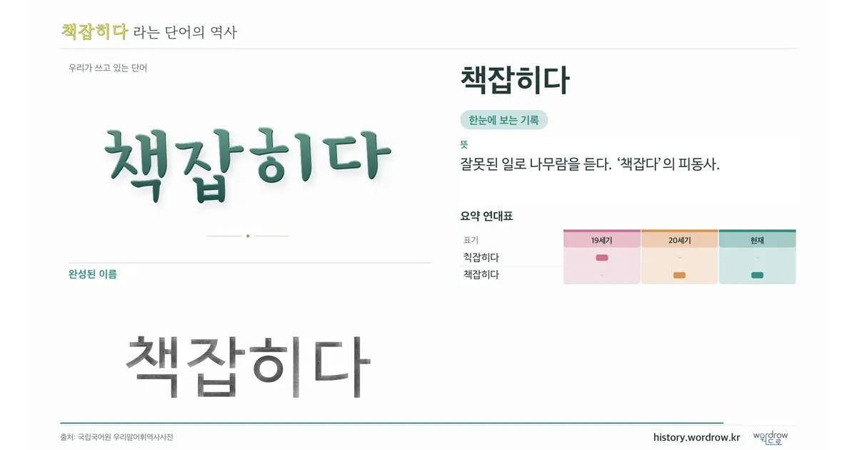 책잡히다 대표 이미지