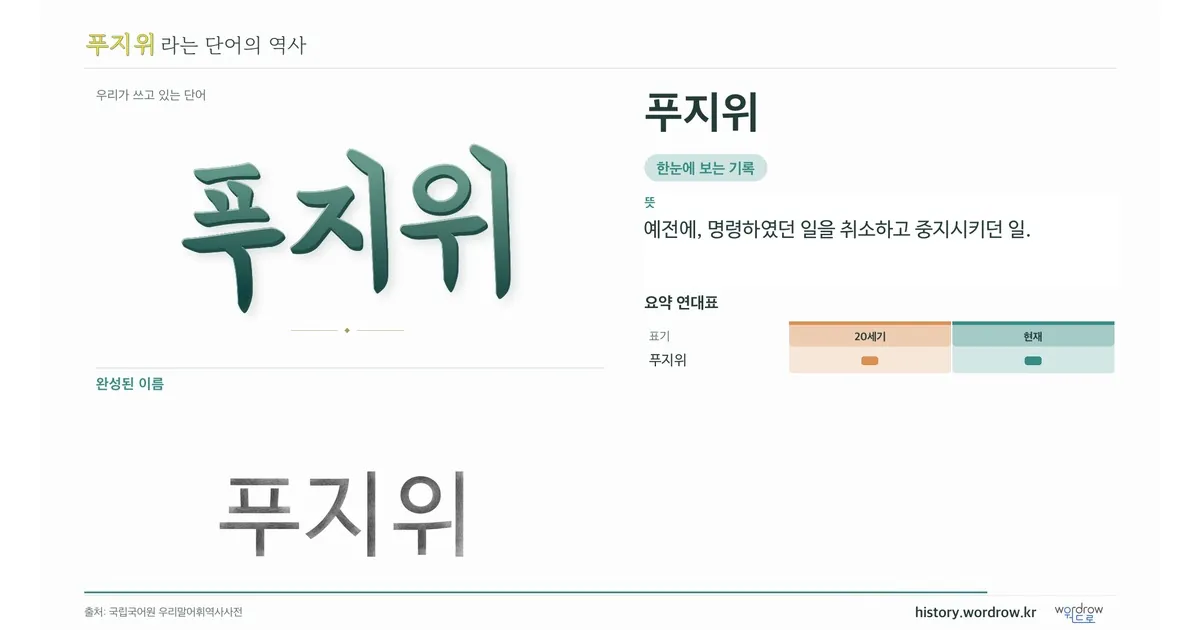 푸지위 대표 이미지