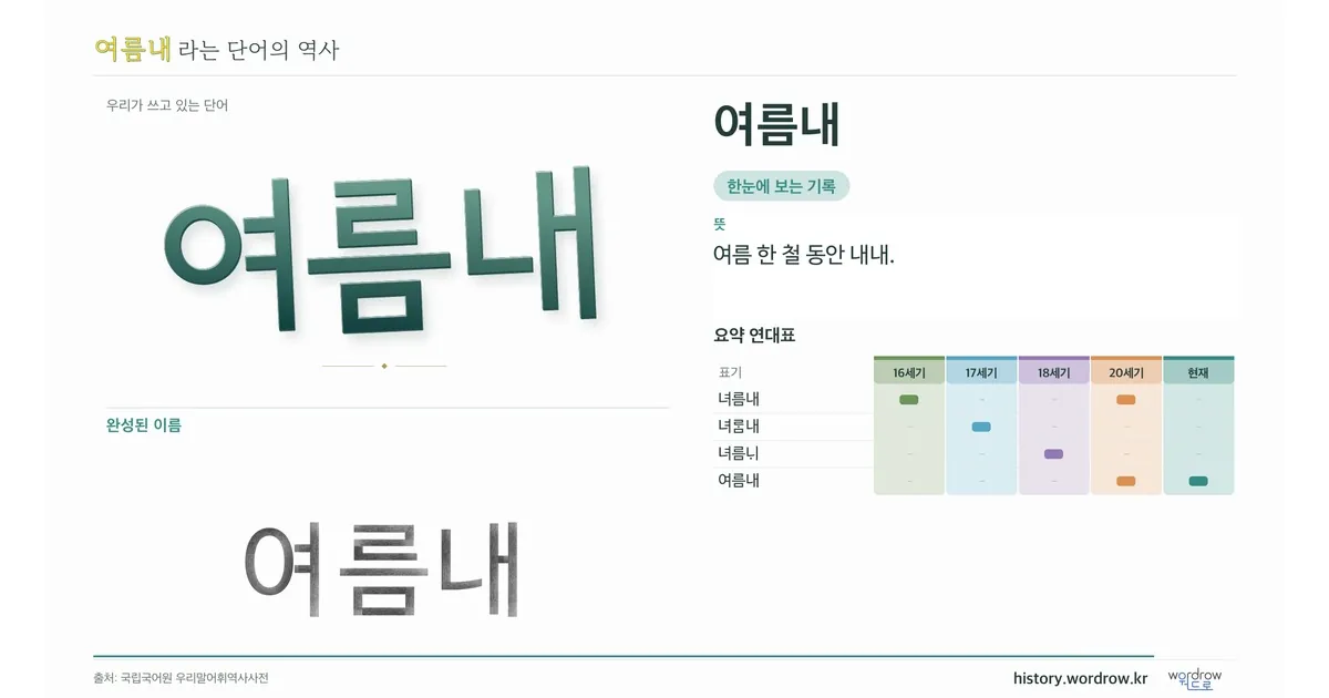 여름내 대표 이미지