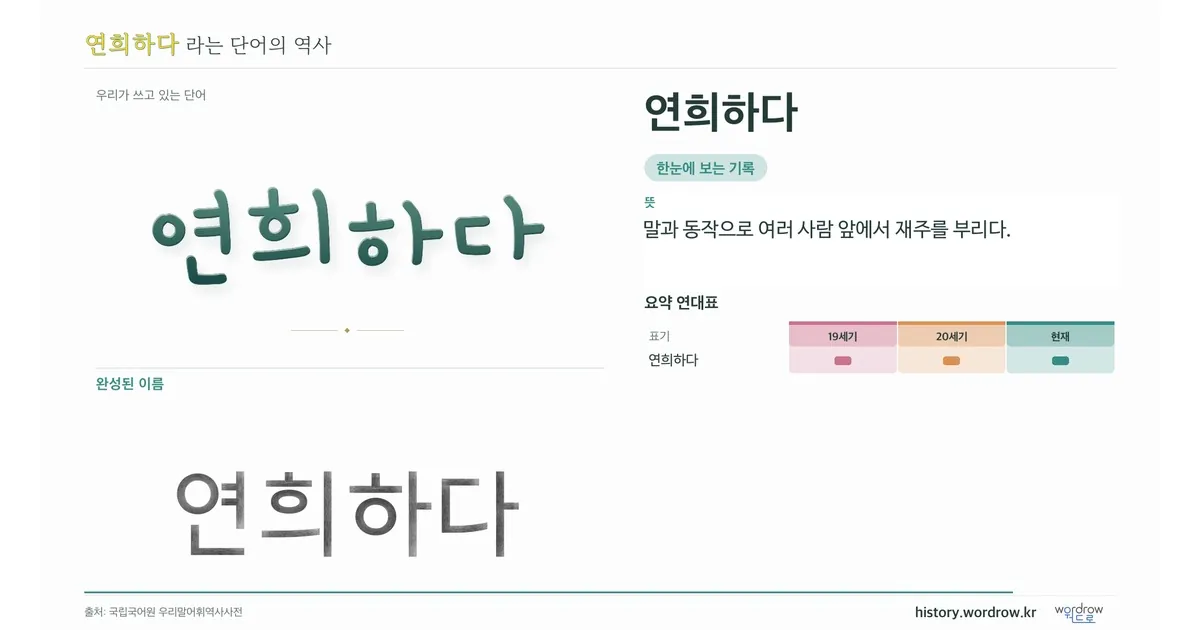 연희하다 대표 이미지