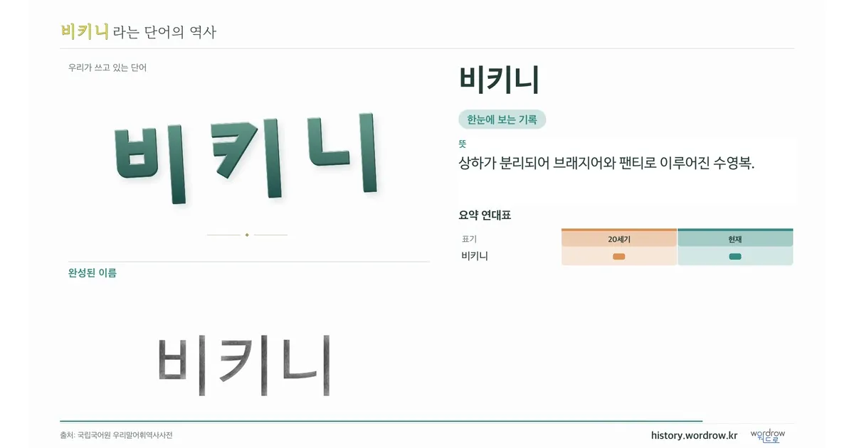 비키니 대표 이미지