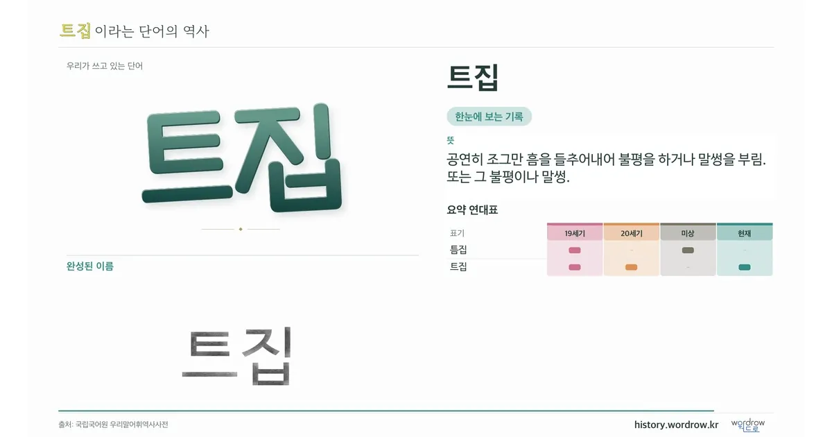 트집 대표 이미지