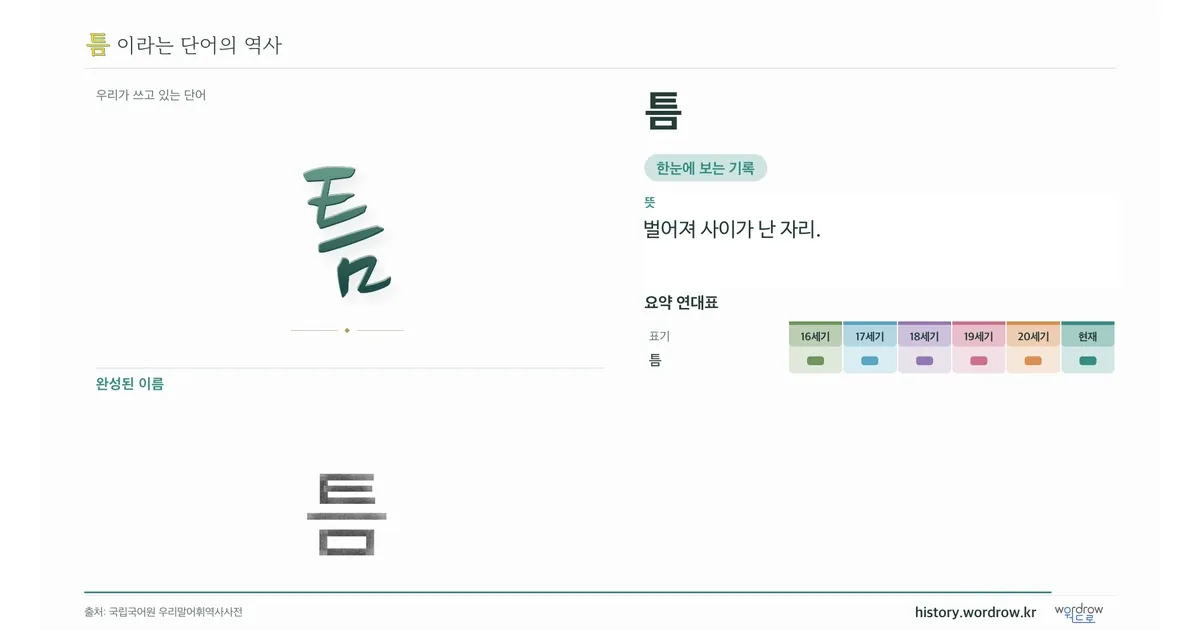 틈 대표 이미지
