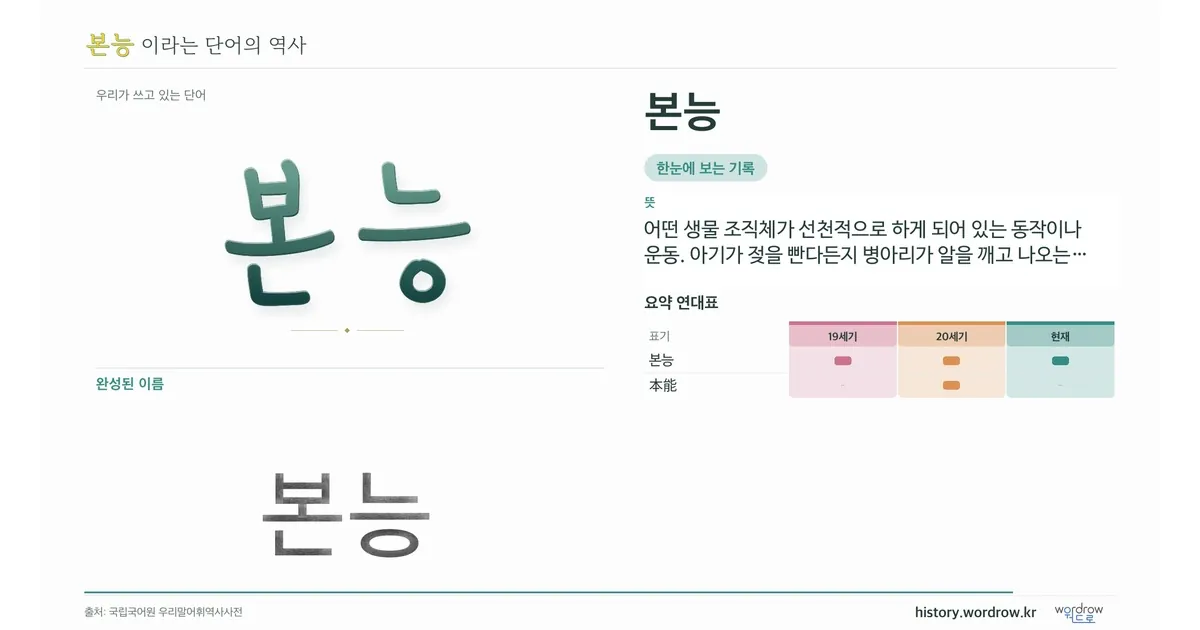 본능 대표 이미지