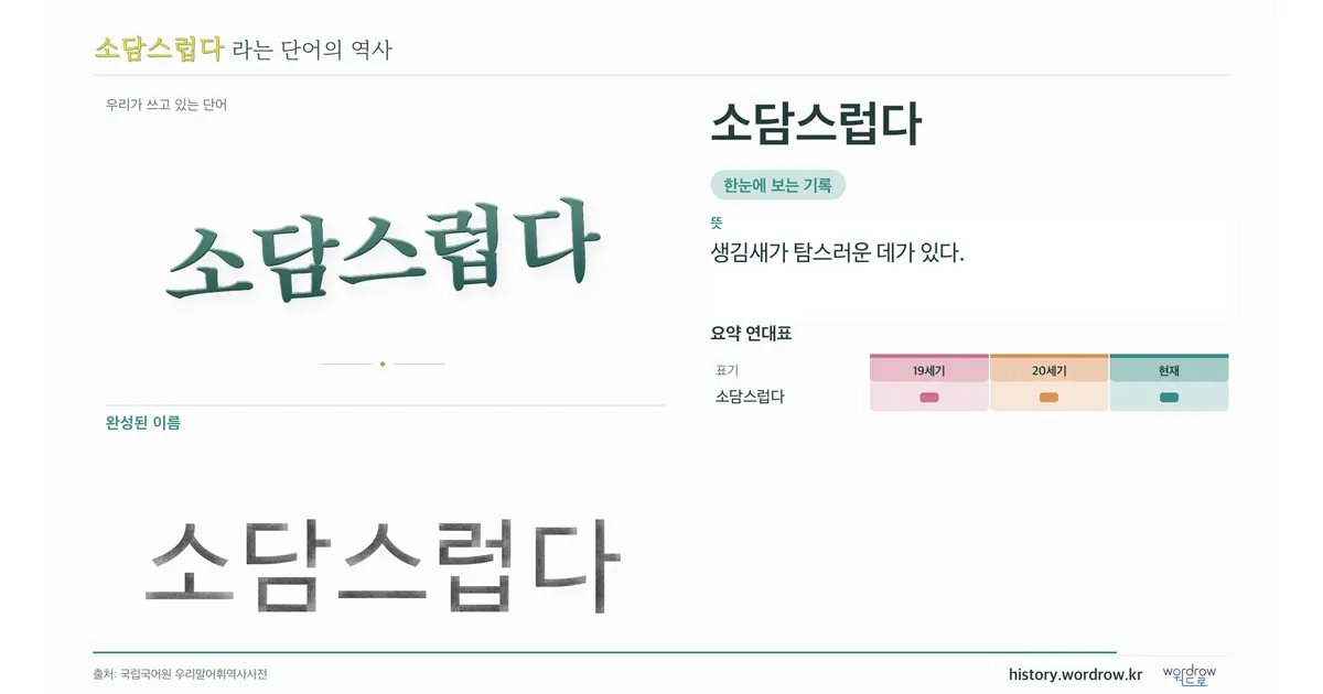 소담스럽다 대표 이미지