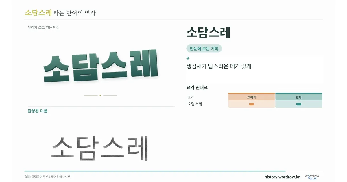 소담스레 대표 이미지
