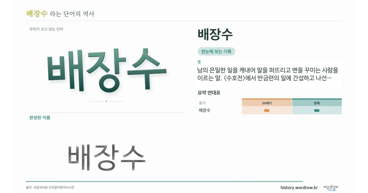 배장수 대표 이미지